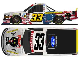 *Preorder* Frankie Muniz 2026 Black Cat Fireworks 1:24 Nascar Diecast Truck Series Frankie Muniz, Nascar Diecast, 2026 Nascar Diecast, 1:24 Scale Diecast