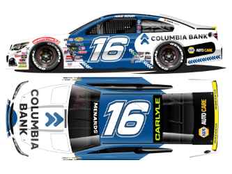 *Preorder* Hailie Deegan 2026 Columbia Bank 1:24 Color Chrome ARCA Diecast - ARCA Hailie Deegan, Nascar Diecast, 2025 Nascar Diecast, 1:24 Scale Diecast