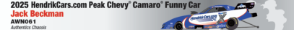 *Preorder* Jack Beckman 2025 (2026 Release) Chevy Camaro 1:24 Funny Car NHRA Diecast Jack Beckman, NHRA Diecast, Funny Car, 2026