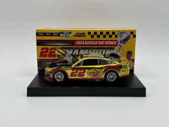 Joey Logano 2024 Cup Champion 1:24 Color Chrome Nascar Diecast Joey Logano, Nascar Diecast, 2024 Nascar Diecast, 1:24 Scale Diecast