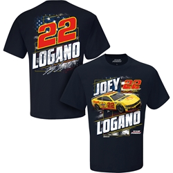 *Preorder* Joey Logano 2024 Patriotic Adult 2-Spot Tee Joey Logano, Tee, NASCAR, 2024