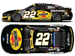 *Preorder* Joey Logano 2026 Pennzoil Ultra Platinum 1:24 Flash Coat Color Nascar Diecast  Joey Logano, Nascar Diecast, 2026 Nascar Diecast, 1:24 Scale Diecast