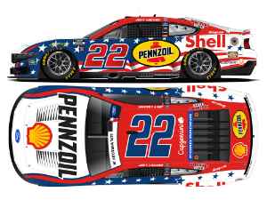 *Preorder* Joey Logano 2026 Shell-Pennzoil Stars and Stripes 1:64 Nascar Diecast Joey Logano, Nascar Diecast, 2026 Nascar Diecast, 1:64 Scale Diecast,