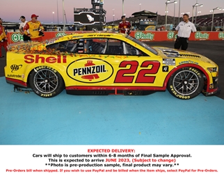 *Preorder* Joey Logano Autographed 2022 Shell-Pennzoil Phoenix 11/6 Playoff Race Win 1:24 Nascar Diecast Joey Logano, Nascar Diecast, 2023 Nascar Diecast, 1:24 Scale Diecast