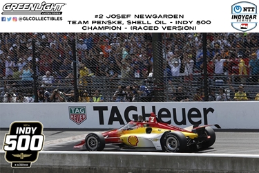 *Preorder* Josef Newgarden / Team Penske #2 Shell Oil Indianapolis 500 Raced Version 1:18 2023 NTT IndyCar Series Josef Newgarden, 2023,1:18, diecast, greenlight, indy