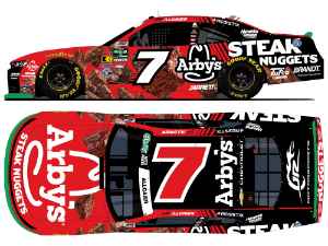 *Preorder* Justin Allgaier 2026 Arby's Steak Nuggets 1:64 Nascar Diecast  Justin Allgaier, Nascar Diecast, 2026 Nascar Diecast, 1:64 Scale Diecast,