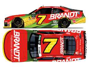 *Preorder* Justin Allgaier 2026 Brandt 1:24 Color Chrome O'Reilly Auto Parts Series Justin Allgaier, Nascar Diecast, 2026 Nascar Diecast, 1:24 Scale Diecast