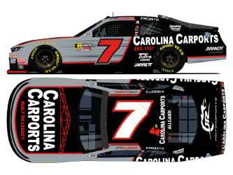 *Preorder* Justin Allgaier Autographed 2026 Carolina Carports 1:24 Xfinity Diecast Justin Allgaier, Nascar Diecast, 2026 Nascar Diecast, 1:24 Scale Diecast, Autographed
