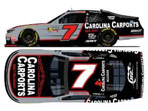 *Preorder* Justin Allgaier Autographed 2026 Carolina Carports 1:24 Xfinity Diecast Justin Allgaier, Nascar Diecast, 2026 Nascar Diecast, 1:24 Scale Diecast, Autographed