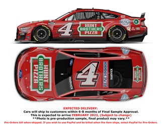 *Preorder* Kevin Harvick 2022 Hunt Brothers Pizza Red 1:24 Elite Nascar Diecast Kevin Harvick, Nascar Diecast, 2022 Nascar Diecast, 1:24 Scale Diecast, pre order diecast, Elite