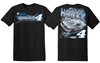 Kevin Harvick Buch Light "4Ever The Beer Guy" Black 2-Spot Tee Kevin Harvick, apparel, Stewart-Haas Racing