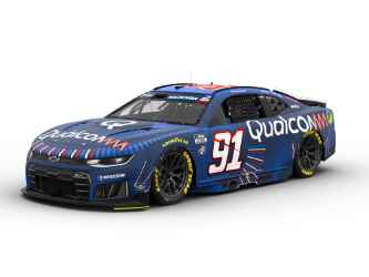 *Preorder* Kevin Magnussen 2026 91 Qualcomm 1:24 Flash Coat Color Nascar Diecast Kevin Magnussen, Nascar Diecast, 2026 Nascar Diecast, 1:24 Scale Diecast