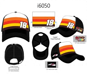*Preorder* Kyle Busch 2022 Foam Trucker Hat - Adult OSFM Kyle Busch, 2022, NASCAR Cup Series
