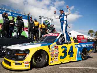 *Preorder* Layne Riggs 2026 Long John Silvers St. Petersburg 2/28 Race Win 1:24 Nascar Diecast - FOIL NUMBER - Truck Series Layne Riggs, Nascar Diecast, 2026 Nascar Diecast, 1:24 Scale Diecast