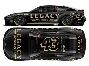 *Preorder* Legacy Motor Club 2026 Test Car 1:24 Raw Nascar Diecast Legacy Motor Club, Nascar Diecast, 2026 Nascar Diecast, 1:24 Scale Diecast