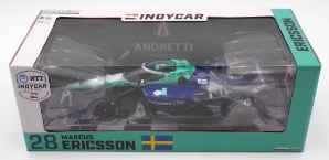 Marcus Ericsson / Andretti Autosport #28 TBD  - NTT IndyCar Series 1:18 Scale IndyCar Diecast Marcus Ericsson, 2024,1:18, diecast, greenlight, indy