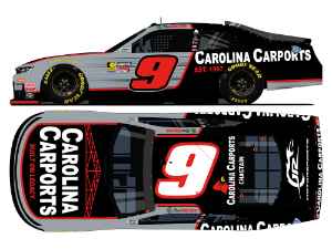 *Preorder* Ross Chastain 2026 Carolina Carports 1:24 Color Chrome Xfinity Diecast Ross Chastain, Nascar Diecast, 2026 Nascar Diecast, 1:24 Scale Diecast