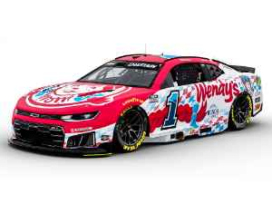 *Preorder* Ross Chastain 2026 Wendy's 1:24 Elite Nascar Diecast - FOIL NUMBER Ross Chastain, Nascar Diecast, 2026 Nascar Diecast, 1:24 Scale Diecast, pre order diecast, Elite