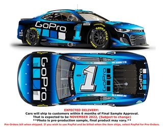 *Preorder* Ross Chastain Autographed 2022 GoPro 1:24 Nascar Diecast Ross Chastain, Nascar Diecast, 2022 Nascar Diecast, 1:24 Scale Diecast