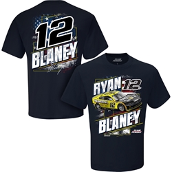 *Preorder* Ryan Blaney 2024 Patriotic Adult 2-Spot Tee Ryan Blaney, Tee, NASCAR, 2024