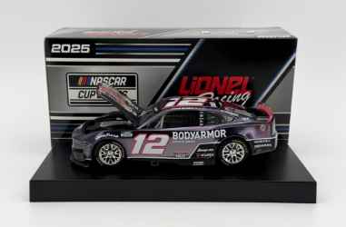 Ryan Blaney 2025 BodyArmor Black 1:24 Color Chrome Nascar Diecast Ryan Blaney, Nascar Diecast, 2025 Nascar Diecast, 1:24 Scale Diecast