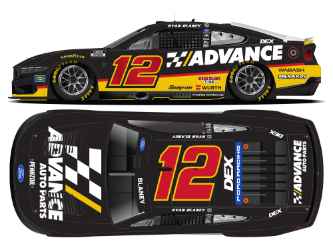 *Preorder* Ryan Blaney 2026 Advance Auto Parts 1:24 Color Chrome Nascar Diecast - FOIL NUMBER DIECAST Ryan Blaney, Nascar Diecast, 2026  Nascar Diecast, 1:24 Scale Diecast