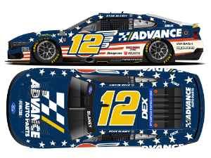 *Preorder* Ryan Blaney 2026 Advance Auto Parts Patriotic 1:24 Galaxy Nascar Diecast Ryan Blaney, Nascar Diecast, 2026 Nascar Diecast, 1:24 Scale Diecast