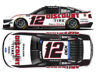 *Preorder* Ryan Blaney 2026 Discount Tire 1:24 Nascar Diecast Ryan Blaney, Nascar Diecast, 2026 Nascar Diecast, 1:24 Scale Diecast
