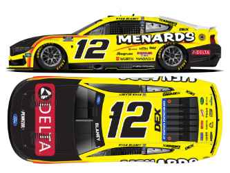 *Preorder* Ryan Blaney 2026 Menards/Delta 1:24 Nascar Diecast Ryan Blaney, Nascar Diecast, 2026 Nascar Diecast, 1:24 Scale Diecast
