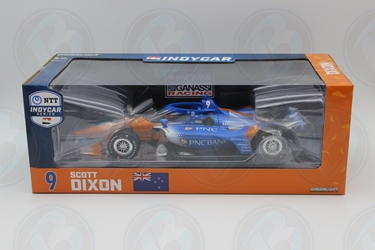 Scott Dixon #9 2023 PNC Bank / Chip Ganassi Racing - NTT IndyCar Series 1:18 Scale IndyCar Diecast Scott Dixon, 2023,1:18, diecast, greenlight, indy