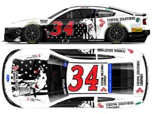 *Preorder* Todd Gilliland 2026 Federal Solutions Company 1:24 Flash Coat Silver Nascar Diecast  Todd Gilliland, Nascar Diecast, 2026 Nascar Diecast, 1:24 Scale Diecast