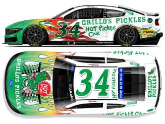 *Preorder* Todd Gilliland Autographed 2026 Grillos Pickles Hot Spears 1:24 Nascar Diecast - FOIL NUMBER DIECAST Todd Gilliland, Nascar Diecast, 2026 Nascar Diecast, 1:24 Scale Diecast, Autographed