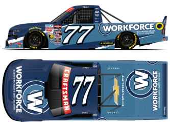 *Preorder* Tristan McKee 2026 Workforce Truck Series 1:24 Nascar Diecast - Truck Series Tristan McKee, Nascar Diecast, 2026 Nascar Diecast, 1:24 Scale Diecast