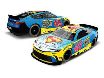 *Preorder* Tyler Reddick 2025 Upper Deck / "Superman" 1:24 Color Chrome Nascar Diecast Tyler Reddick, Nascar Diecast, 2025 Nascar Diecast, 1:24 Scale Diecast