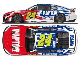 *Preorder* William Byron 2026 Raptor 1:24 Color Chrome Nascar Diecast William Byron, Nascar Diecast, 2026 Nascar Diecast, 1:24 Scale Diecast