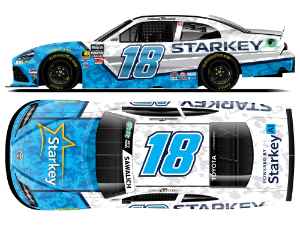 *Preorder* William Sawalich 2026 Starkey 1:24 Nascar Diecast - FOIL NUMBER CAR - O'Reilly Auto Parts Series William Sawalich, Nascar Diecast, 2026 Nascar Diecast, 1:24 Scale Diecast