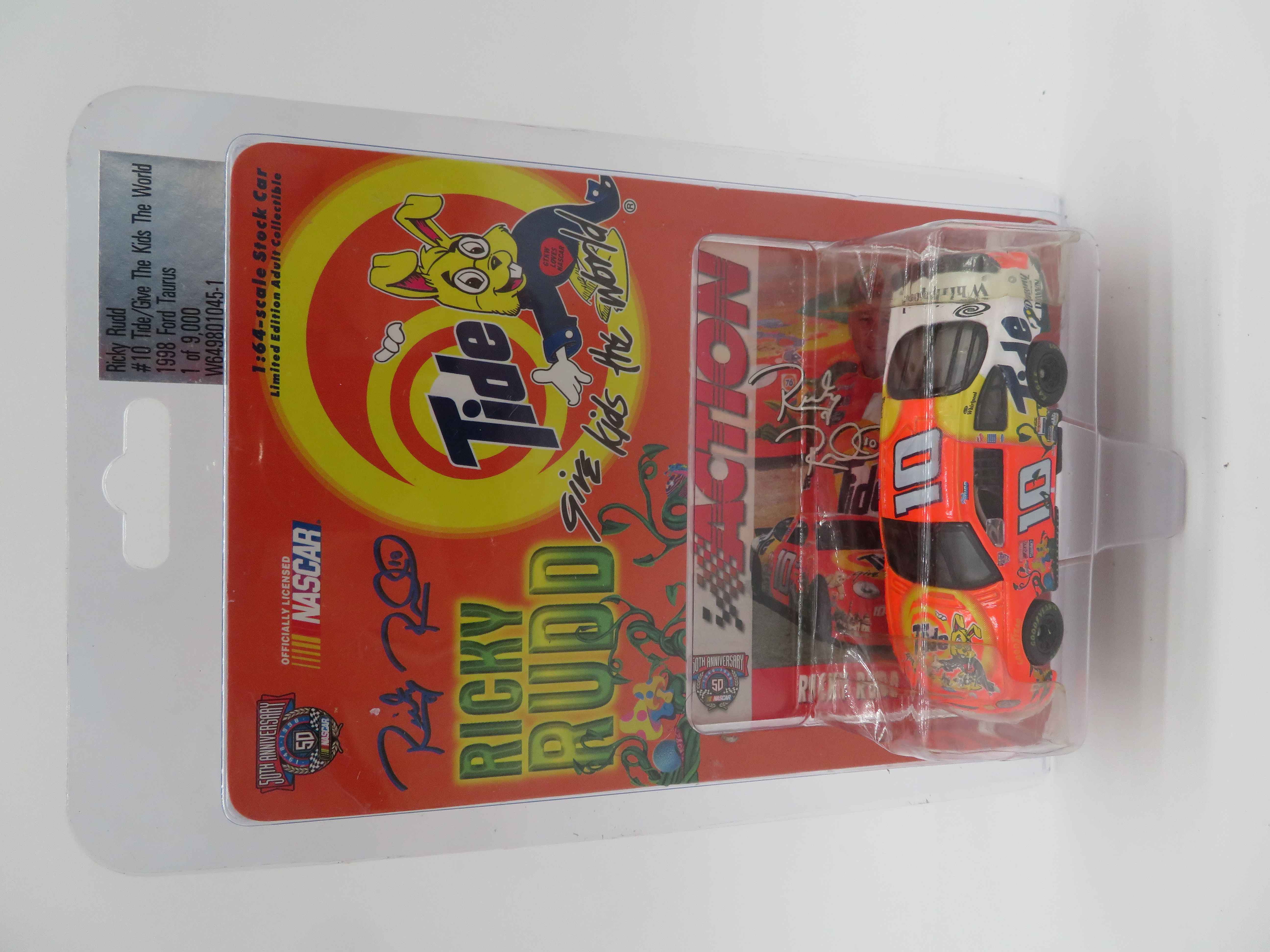 Ricky Rudd 1998 #10 Tide / Give The Kids The World 1:64 Nascar Diecast