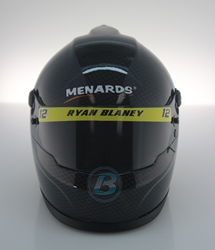 Ryan Blaney 2020 Menards MINI Replica Helmet Ryan Blaney, Helmet, NASCAR, BrandArt, Mini Helmet, Replica Helmet