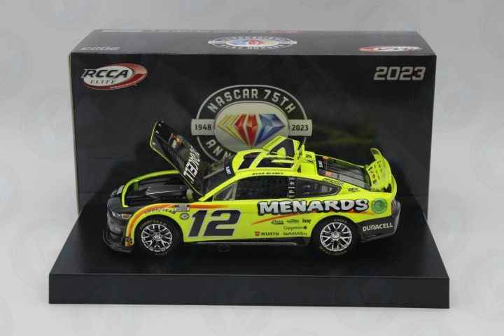 NASCAR 2023 Ryan Blaney #12 Menards Duracell 1:64 Diecast Lionel - Auto Da Collezione