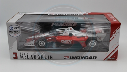 Scott McLaughlin #3 Team Penske, DEX Imaging (Road Course Configuration) 1:18 2021 NTT IndyCar Series Scott McLaughlin, 2021, 1:18, diecast, greenlight, indy