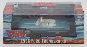 Thelma & Louise (1991) 1:43 1966 Ford Thunderbird Convertible Rocky II, Movie Diecast, 1:24 Scale