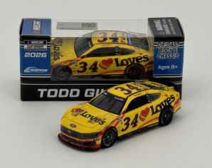 Todd Gilliland 2026 Love's 1:64 Nascar Diecast Todd Gilliland, Nascar Diecast, 2026 Nascar Diecast, 1:64 Scale Diecast,