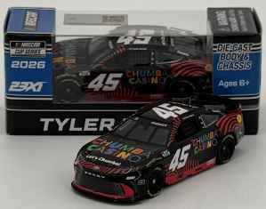 Tyler Reddick 2026 Chumba Casino 1:64 Nascar Diecast Tyler Reddick, Nascar Diecast, 2026 Nascar Diecast, 1:64 Scale Diecast,