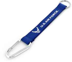 US AIR FORCE CARABINER LANYARD KEYCHAIN Air Force, USAF, lanyard, military
