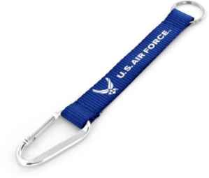US AIR FORCE CARABINER LANYARD KEYCHAIN Air Force, USAF, lanyard, military