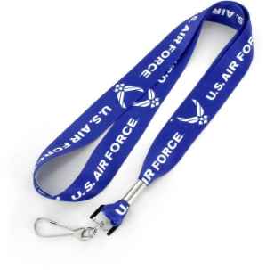 US AIR FORCE LANYARD (MADE IN USA) Air Force, USAF, lanyard, military