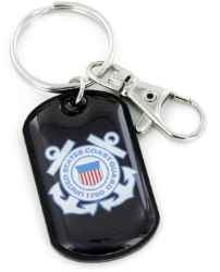US COAST GUARD MILITARY DOG TAG KEYCHAIN US Marines, military, keychain