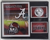 University of Alabama (2) "football field" Canvas 11" x 14" Wall Hanging collectible canvas, ncaa licensed, officially licensed, collegiate collectible, university of