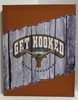 University of Texas "Get Hooked" (Wooden) Canvas 11" x 14" Wall Hanging collectible canvas, ncaa licensed, officially licensed, collegiate collectible, university of