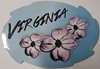 Virginia State Flower Magnet Virginia State Flower Magnet